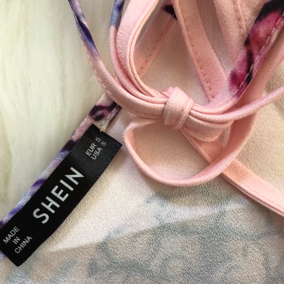 Shein Tropical Pineapple Beach Cover Up Dress - Picture 3 of 3